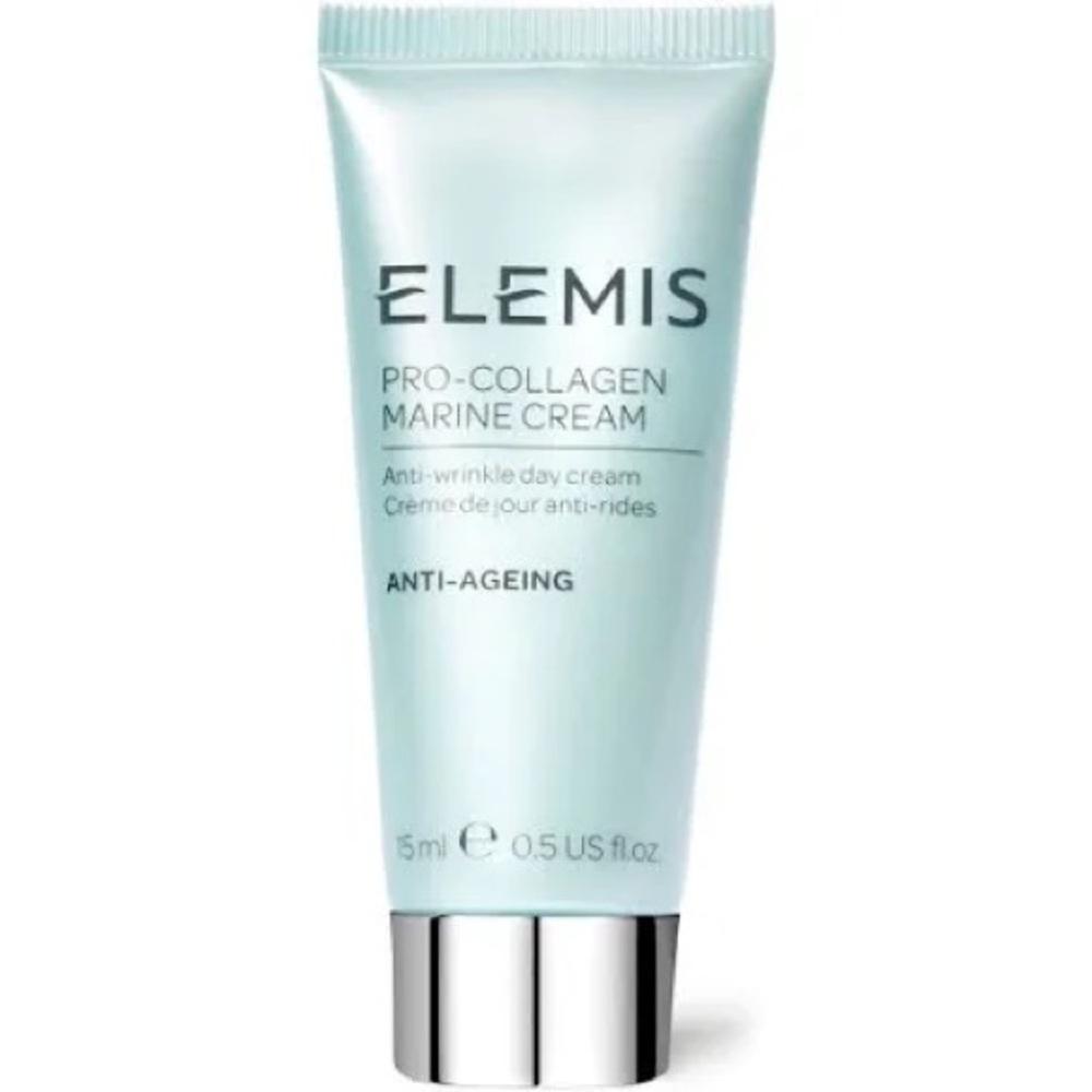 ✨ Elemis Pro-Collagen Marine Cream Anti-Aging Moisturizer – 15 mL / 0.5 fl oz